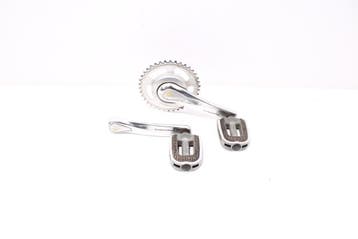 Cranks, trappers en tandwiel | Gazelle Orange Innergy, Gebruikt, Crankstel of Pedalen