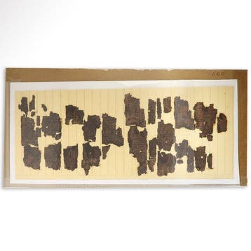 Oud-Egyptisch Papyrus Mysterieuze Fragmenten uit het Boek