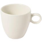 Koffiekopjes | APPLE | Porselein | Crème | 19cl | 12 Stuks |, Verzenden, Nieuw in verpakking