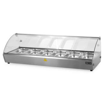 HCB Warmhoudvitrine - 6 x 1/3 gastronorm - 68 liter - 230V, Verzenden, Nieuw in verpakking, Overige typen
