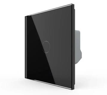 Livolo Touch LED Dimmer – Zwart | Design Schakelaar, Doe-het-zelf en Verbouw, Elektra en Kabels, Ophalen of Verzenden, Nieuw, Schakelaar
