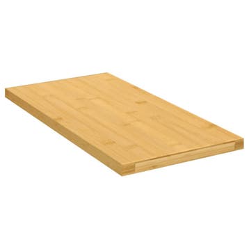 vidaXL Wandschap 40x20x1,5 cm bamboe, Verzenden, Nieuw
