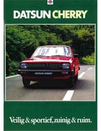 1980 DATSUN CHERRY BROCHURE NEDERLANDS, Nieuw, Nissan, Author
