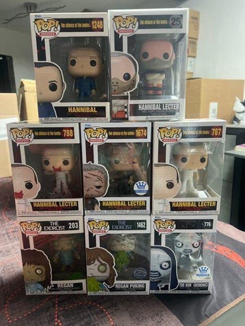 Funko - Funko Pop - Horror x 8 - 2010-2020