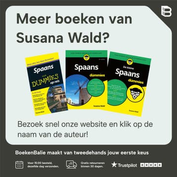 Spaans voor Dummies op reis / Voor Dummies - Susana Wald, Boeken, Verzenden, Zo goed als nieuw, Susana Wald
