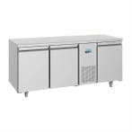 U-Serie RVS 3-Deurs Vrieswerkbank 474L 85(h) x 178,5(b) x..., Verzenden, Nieuw in verpakking