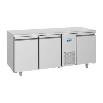 U-Serie RVS 3-Deurs Vrieswerkbank 474L 85(h) x 178,5(b) x..., Verzenden, Nieuw in verpakking