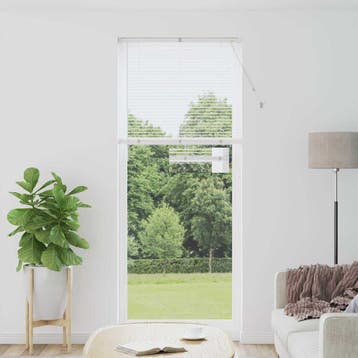 vidaXL Venetiaanse jaloezie Wit 220 x 85 cm 25 mm Aluminium, Verzenden, Nieuw, Wit