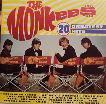 The Monkees - 20 Greatest Hits, Ophalen of Verzenden, Gebruikt