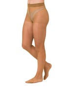 HEMA Pantys glans transparant 20 denier - 4 stuks beige, Kleding | Dames, Verzenden, Nieuw, Beige