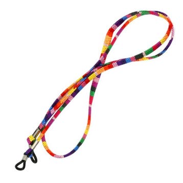 Fako Bijoux - Brillenkoord - Inka - 70cm - Regenboog, Verzenden, Nieuw