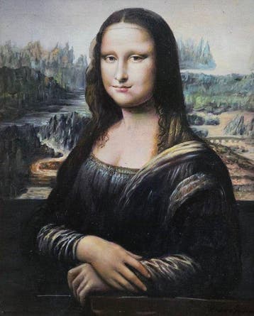 Teodoro Acherman (XX), Da Leonardo da Vinci - Monna Lisa