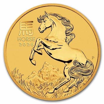 Australië. 100 Dollars 2026 1 oz $100 AUD Australian Gold
