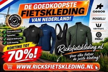 Fietskleding tot 70% korting | Assos, Rogelli, AGU & Vermarc, Verzenden, Nieuw, Kleding