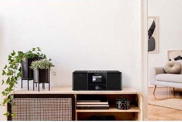 Multifunctionele Stereo Radio met CD-speler DAB+ / FM / Inte, Verzenden, Zo goed als nieuw