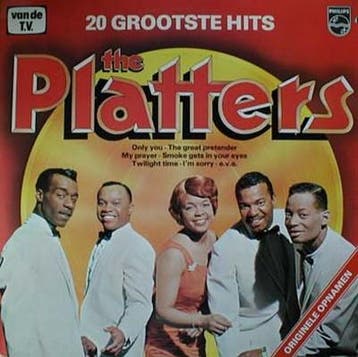 The Platters - 20 Grootste Hits, Cd's en Dvd's, Vinyl | Pop, Ophalen of Verzenden, Gebruikt