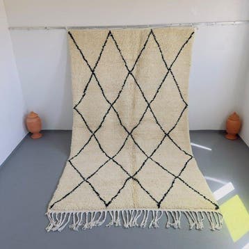 Beni Ourain-stijl - Vloerkleed - 250 cm - 150 cm - Berber, Nieuw
