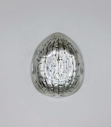 Walnut Shaped - Kom - .800 zilver