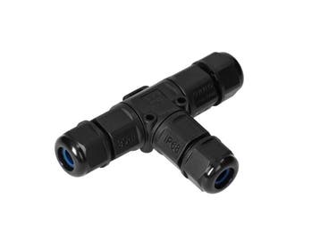 Waterdichte kabelverbinder - 3 aderig - T splitter, Auto-onderdelen, Ophalen of Verzenden, Nieuw