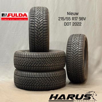 215/55/17 98V Fulda winterbanden nieuw 4X GRATIS MONTAGE, Auto-onderdelen, Banden en Velgen, 215 mm, Nieuw, 17 inch, Band(en)