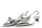 Notre-V Slingbacks in maat 43 Zilver, Kleding | Dames, Schoenen, Notre-V, Overige kleuren, Verzenden, Zo goed als nieuw