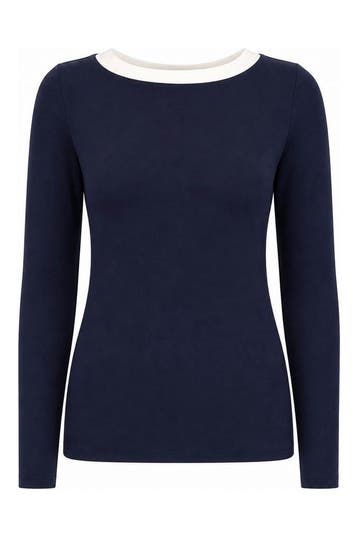 Street One T-shirt in maat 36 Blauw, Kleding | Dames, Street One, Verzenden, Zo goed als nieuw, Blauw