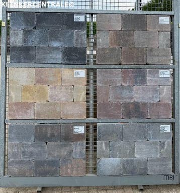 KORTING abbeystones trommelstenen 20x30x6cm diverse kleuren, Verzenden, Nieuw, 10 m² of meer, Beton