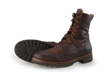 Panama Jack Veterboots in maat 41 Bruin, Bruin, Verzenden, Overige typen, Zo goed als nieuw