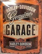 Harley-Davidson genuine garage reclamebord, Verzenden, Nieuw