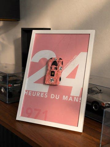 Auto in een lijst - Porsche - 917 Pink Pig Le Mans, Nieuw