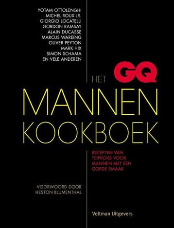 Het GQ mannenkookboek, Ophalen of Verzenden, Nieuw