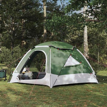 vidaXL Koepeltent met Verwijderbare Regenkap 4-persoons, Caravans en Kamperen, Verzenden, Nieuw, Tot en met 2