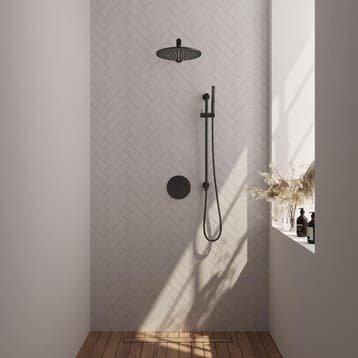 Brauer Black Edition Thermostatische Regendoucheset Inbouw -, Ophalen of Verzenden, Nieuw