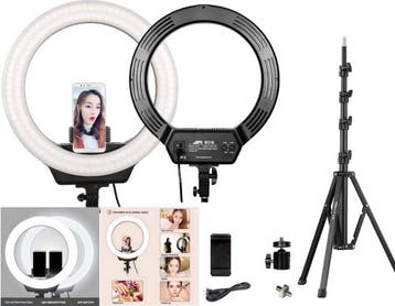 Kingjoy AFI R116+FL2009+BD3+LC15 Ringlight Set, Verzenden