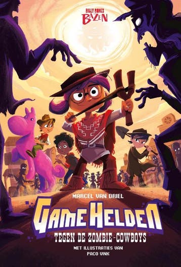 Game Helden tegen de zombie-cowboys / Game Helden / 2, Boeken, Kinderboeken | Jeugd | onder 10 jaar, Verzenden, Gelezen, Marcel van Driel