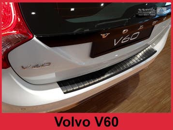 Achterbumperbeschermer | geschikt voor Volvo | V60 10-13 5d, Verzenden, Nieuw, Volvo
