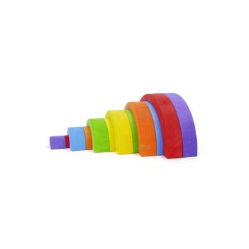 Bajo houten regenboog speelgoed Rai van €53,99 voor €26,99, Ophalen of Verzenden, Nieuw