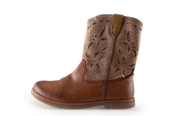 Keq Enkellaarzen Meisjes in maat 32 Cognac, Verzenden, Jongen of Meisje, Keq, Schoenen