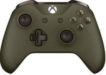 Xbox One S Controller Military Green (Xbox One Accessoires), Spelcomputers en Games, Ophalen of Verzenden, Zo goed als nieuw