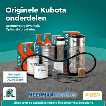 Originele Kubota onderdelen! (snelle levering + advies), Graafmachine