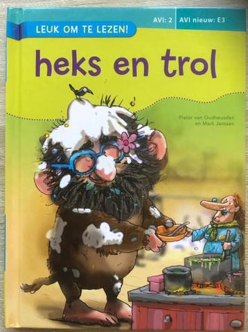 Heks en Trol  AVI E3  leuk om te lezen - Pieter van, Verzenden, Zo goed als nieuw, Pieter van Opheusden