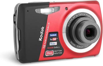 Kodak EasyShare M531 Digitale Compact Camera - Rood, Verzenden, Gebruikt