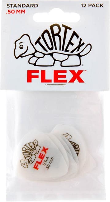 Jim Dunlop 428P050 Tortex Flex plectrum 0.50 mm 12-pack, Muziek en Instrumenten, Instrumenten | Toebehoren, Ophalen of Verzenden