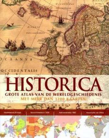 Historica: Grote Atlas van de Wereldgeschiedenis - KÖNEMANN, Verzenden, Zo goed als nieuw, KÖNEMANN