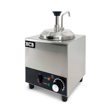 HCB Verwarmde sauspomp - 1 x 2 liter - 230V - RVS, Verzenden, Nieuw in verpakking, Overige typen