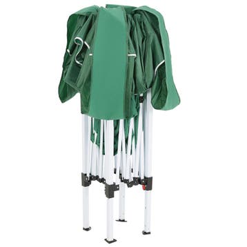 Vouwbare Party-tent Capri 3x3m Groen (3x3 meter), Verzenden, Nieuw