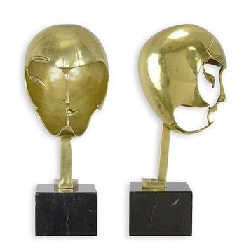 sculptuur, High-End Bronze Sculpture “Kiki de Montparnasse”