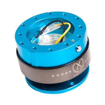 NRG Quick Release Gen 2.0 - New Blue Body / Titanium Chrome, Ophalen of Verzenden