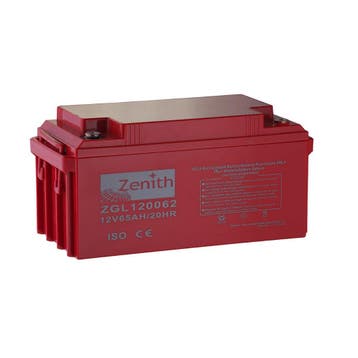 Zenith VRLA accu | ZGL120062 | 12V 65Ah, Auto-onderdelen, Accu's en Toebehoren, Ophalen of Verzenden, Nieuw