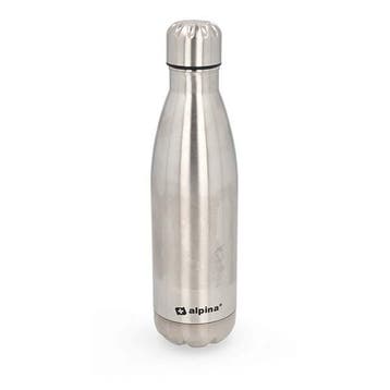 Thermosfles | Alpina | 500 ml (Dubbelwandig, RVS), Caravans en Kamperen, Verzenden, Nieuw